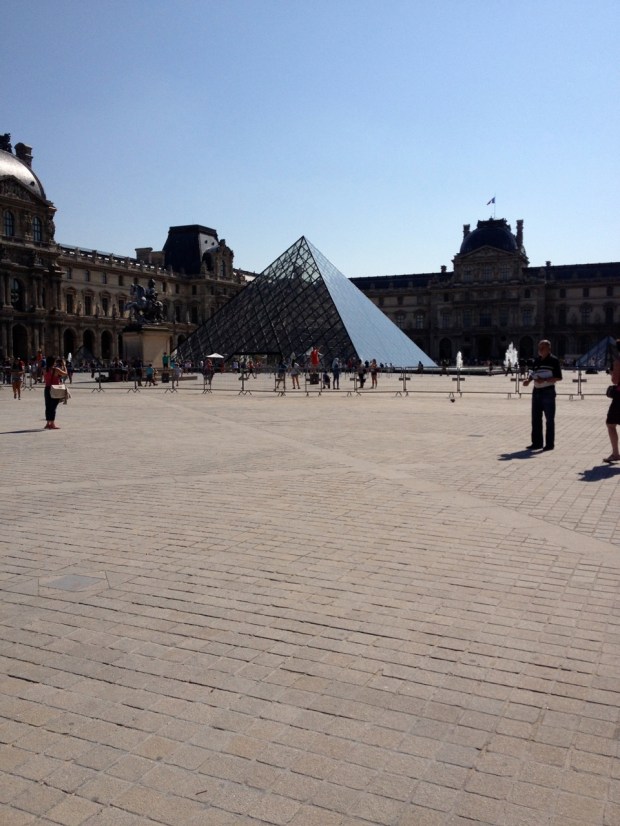 We "saw" the Louvre...