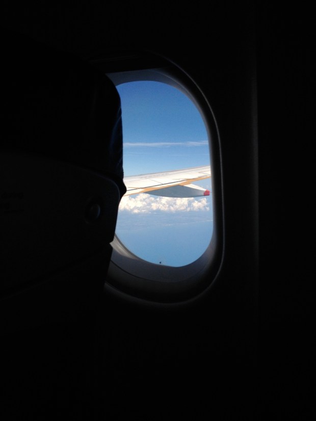 And in this shot, the English coastline.