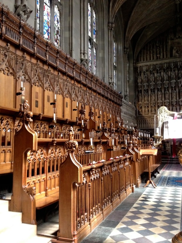 A small chapel made up of only a "choir" (i.e. no nave)