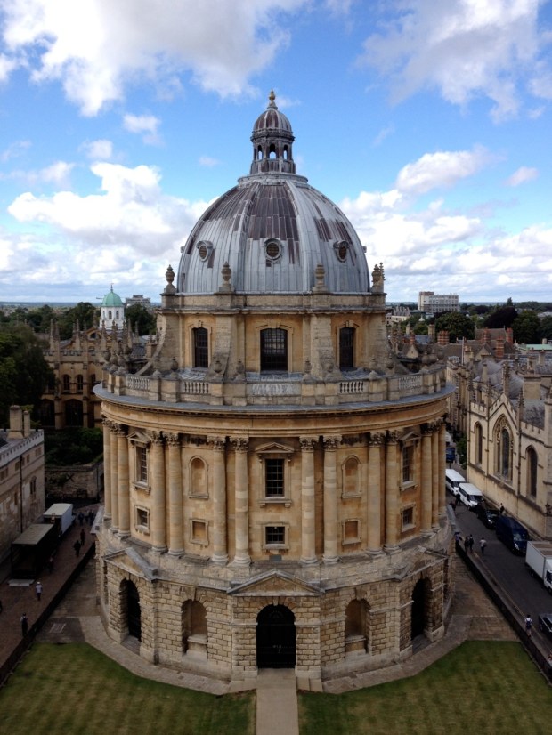 This is the view from atop the tower of St. Mary's Church. My phone died after these, so the last couple shots of the day were captured by CM.