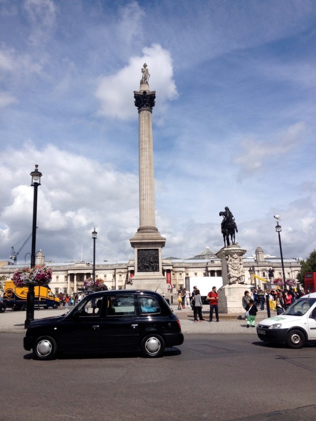 This is Trafalgar Square.