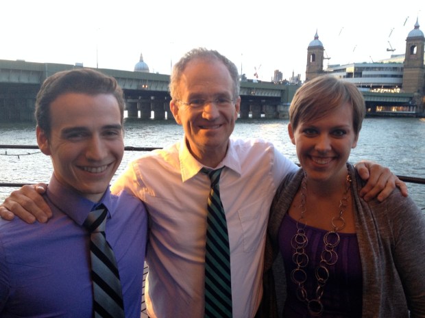 Professor Neswick has become one of our favorite people in all the world since we both moved to town at the same time three years ago.