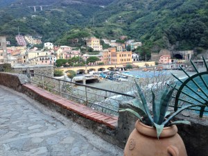 ...and southeast toward the old town center