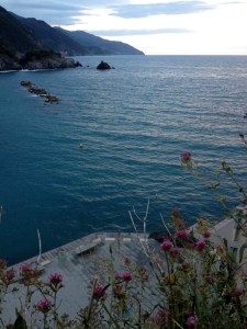 The view below me as I sat on the bluff, just southeast of the castle
