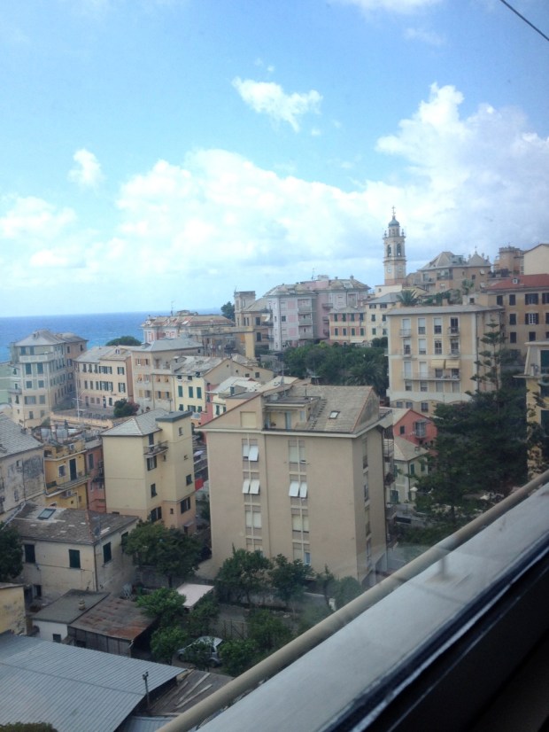 Also out the train window.