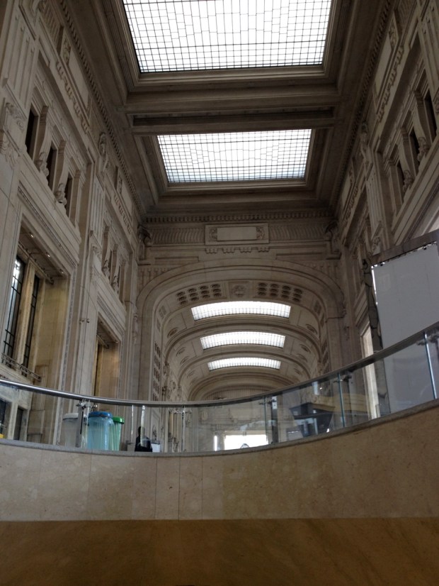 Inside Milano Centrale Station