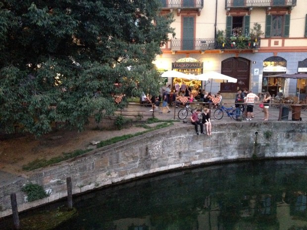 The pizza restaurant